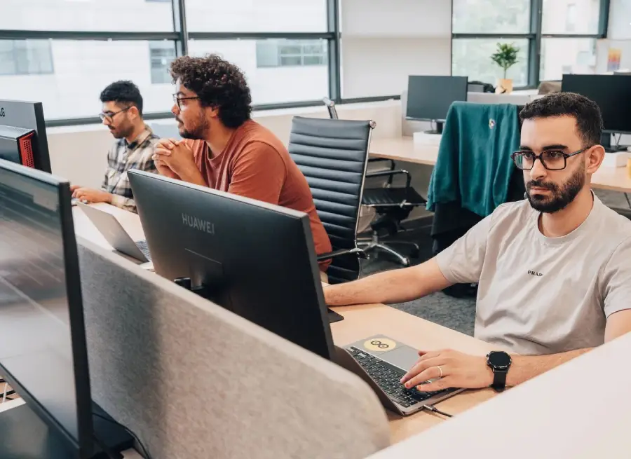 Customer support team image